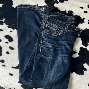 Silver Jeans Women's Deep Indigo Boot Cut